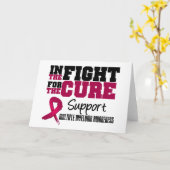 Multiple Myeloma In The Fight For The Cure Karte (Gelbe Blume)