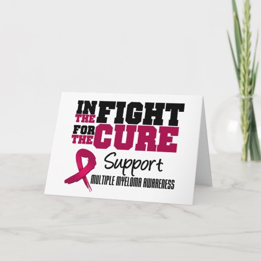 Multiple Myeloma In The Fight For The Cure Karte (Vorderseite)