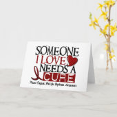 Multiple Myeloma NEEDS A CURE 1 Karte (Gelbe Blume)