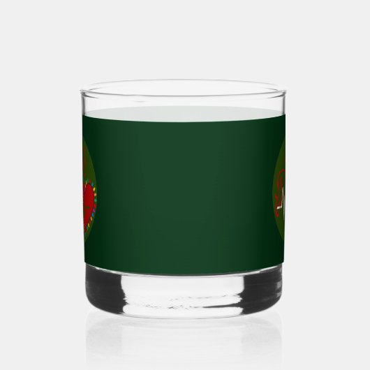 Multiple Options Christmas Logo Whiskyglas (Links)