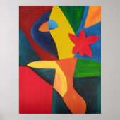 "Multiple Personalities" von SHEIL Poster Print (Vorne)