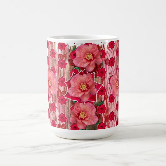 Multiple RedRosas-Tasse Kaffeetasse (Mittel)