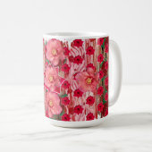 Multiple RedRosas-Tasse Kaffeetasse (VorderseiteRechts)
