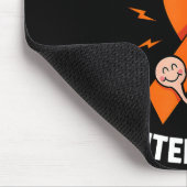 Multiple Sclerosis Awareness 2025 -orange Ribbon_  Mousepad (Ecke)