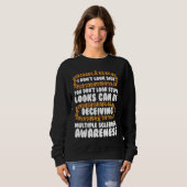 Multiple Sclerosis Awareness Looks Can Be Deceivin Sweatshirt (Vorne ganz)