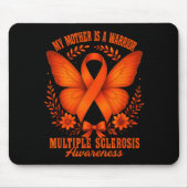 Multiple Sclerosis Awareness Ms Warrior My Mother  Mousepad (Vorne)