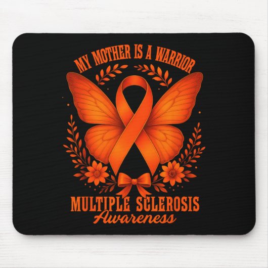 Multiple Sclerosis Awareness Ms Warrior My Mother Mousepad (Vorne)