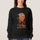 Multiple Sclerosis Awareness MS Woman Love Flower  Sweatshirt (Vorderseite)
