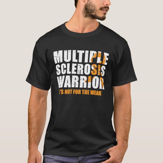 Multiple Sclerosis Awareness Multiple Sclerosis Wa T-Shirt (Vorderseite)