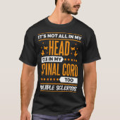 Multiple Sclerosis Quote for MS Sclerosis Awarenes T-Shirt (Vorderseite)