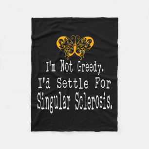 Multiple Sklerose Awareness Butterfly Support Gif Fleecedecke