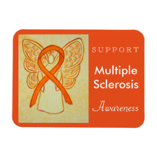 Multiple Sklerose Awareness Engel Custom Magnet