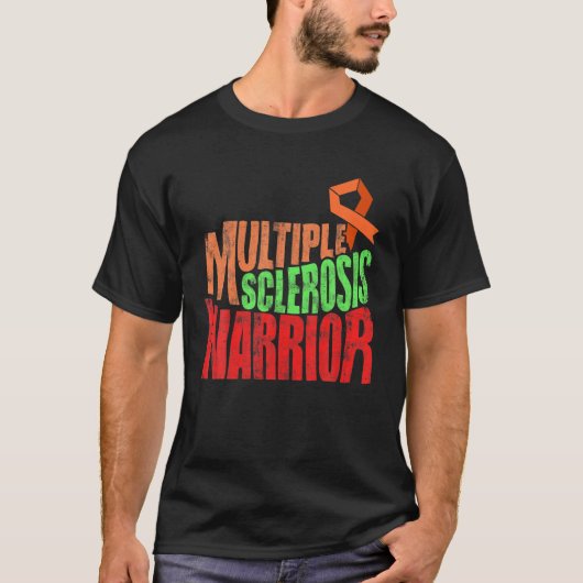 Multiple Sklerose Awareness MS Survivor Choice Wa T-Shirt (Vorderseite)
