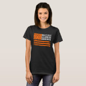 Multiple Sklerose Awareness MS Survivor Warrior T-Shirt (Vorne ganz)