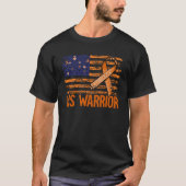 Multiple Sklerose Awareness MS Warrior T-Shirt (Vorderseite)