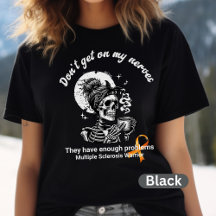 Multiple Sklerose Awareness, MS Warrior tee,