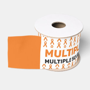 Multiple Sklerose Awareness Patten Ribbon Ripsband