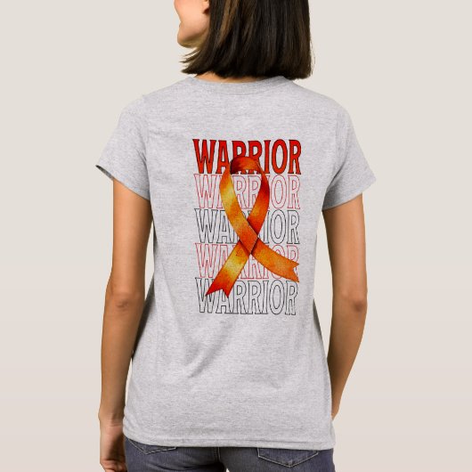 Multiple Sklerose Awareness Tee, MS-Krieger T-Shirt (Rückseite)