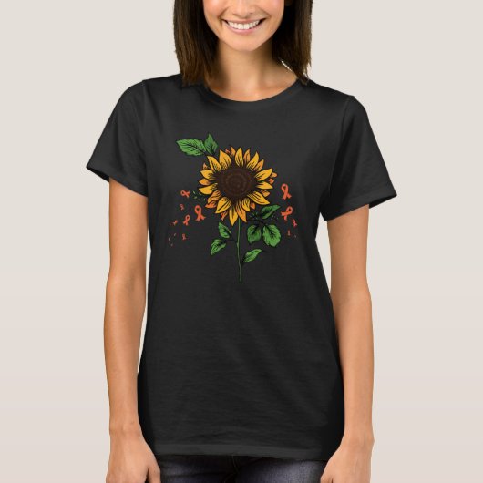 Multiple Sklerose Bewusstsein eines MS-Kriegers T-Shirt (Vorderseite)