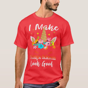 Multiple Sklerose Bewusstsein Einhorn-Blume T-Shirt