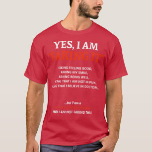 Multiple Sklerose-Bewusstsein Ich täusche es in di T-Shirt