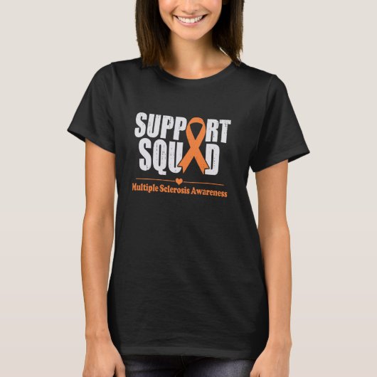 Multiple-Sklerose-Bewusstsein MS-Bewusstsein Unter T-Shirt (Vorderseite)