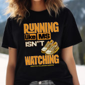 Multiple Sklerose Bewusstsein, MS Krieger, Läufer Tri-Blend Shirt