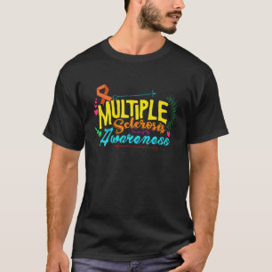 Multiple Sklerose Bewusstsein MS Survivor Medicati T-Shirt