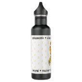 Multiple Sklerose Bewusstsein Ribbons Wasser Flasc Trinkflasche (Links)