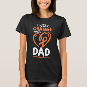 Multiple Sklerose Bewusstsein trage ich Orange für T-Shirt