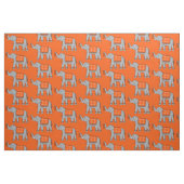 Multiple Sklerose Elefant of Awareness and Hope Stoff (Fat Quarter (45,7 x 55,9 cm))