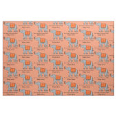 Multiple Sklerose Elefant of Awareness and Hope Stoff (Fat Quarter (45,7 x 55,9 cm))