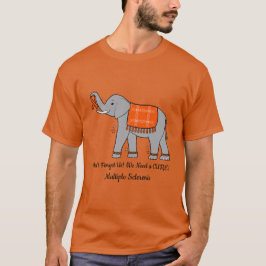 Multiple Sklerose Elefant of Awareness and Hope T-Shirt