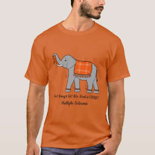 Multiple Sklerose Elefant of Awareness and Hope T-Shirt