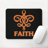 Multiple Sklerose Faith Lilie Ribbon Mousepad (Mit Mouse)