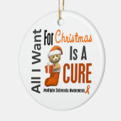 Multiple Sklerose Keramikornament (Links)