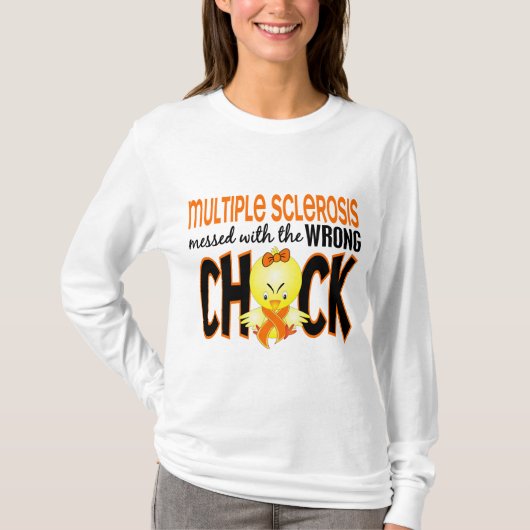 Multiple Sklerose Mitgliedstaat verwirrt mit dem T-Shirt (Vorderseite)