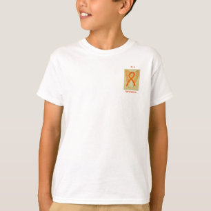 Multiple Sklerose (MS) Awareness Ribbon Angel T-Sh T-Shirt