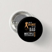 Multiple Sklerose MS Awareness Shirt: Unterstützun Button (Vorne & Hinten)