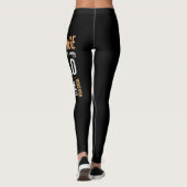 Multiple Sklerose MS Bekanntes Shirt: Unterstützun Leggings (Rückseite)