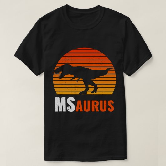 Multiple Sklerose MS Bewusstsein T-Shirt (Design vorne)