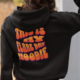 Multiple Sklerose MS Flare Day Back Design Hoodie