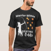 Multiple Sklerose - MS Warrior T-Shirt (Vorderseite)