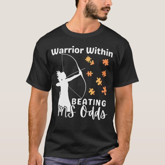 Multiple Sklerose - MS Warrior T-Shirt (Vorderseite)