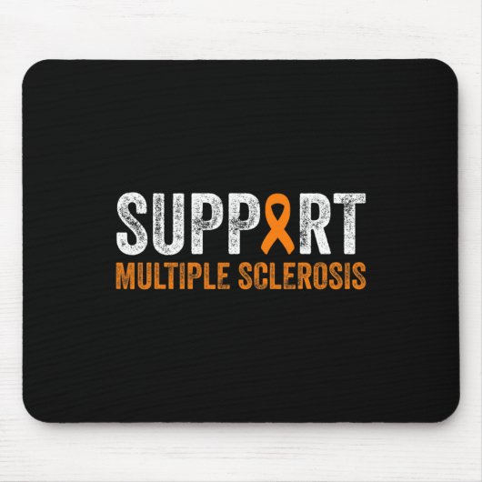 Multiple Sklerose - Multiple Sklerose - Bewusstsei Mousepad (Vorne)