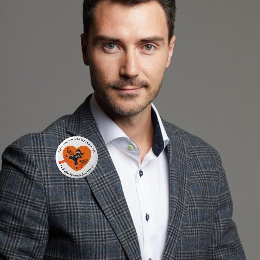 Multiple Sklerose Ninja Button