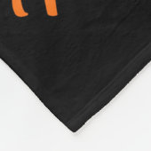 Multiple Sklerose Orange Band Bekanntheitsmachung Fleecedecke (Ecke)