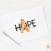 Multiple Sklerose Runder Aufkleber (Umschlag)