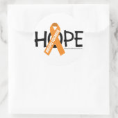 Multiple Sklerose Runder Aufkleber (Tasche)