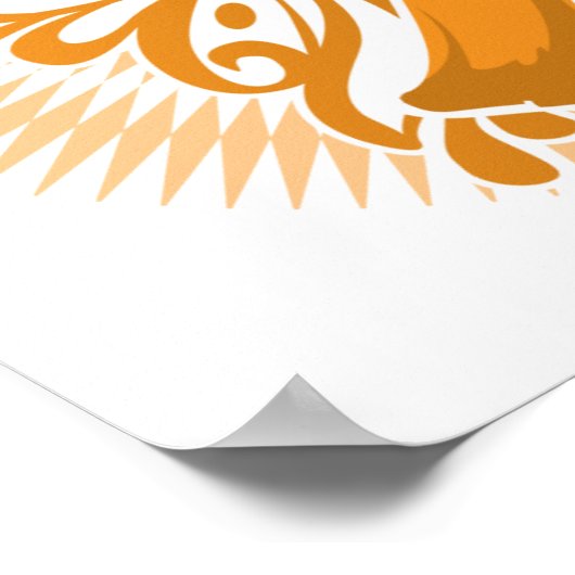 Multiple Sklerose Schmetterling 3 Poster (Ecke)